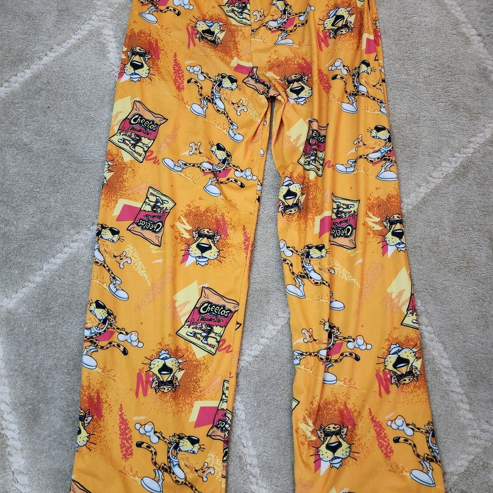 Hot Cheetos Medium Pajama Pants Chester Cheeto - Picture 8 of 8